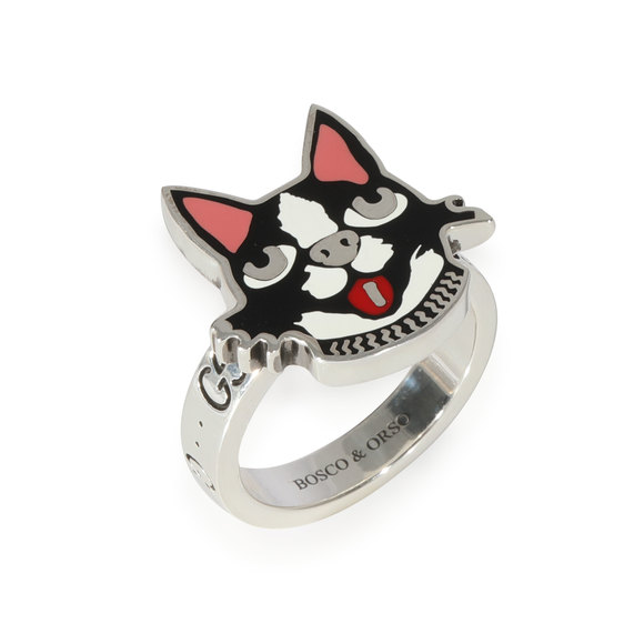 Gucci Bosco & Orso Ring in Sterling Silver - Picture 3 of 5